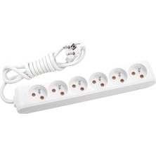 Viko Multi-Let Kablolu Grup Priz 6'' Lı 5 Metre