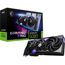 Msı Geforce RTX5080 16G Gamıng Trıo Oc 16GB Gddr7 256BIT 1xhdmı 3xdp Ekran Kartı