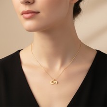 TabiTela 8 ayar altın kolye ucu M&C GM9858 0.5 gr