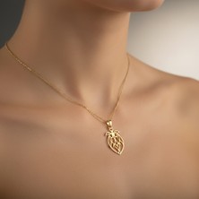 TabiTela 8 ayar altın kolye ucu Uğur Böceği GM9315 1 gr