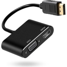 Büro Ev Ofis Cihazları Için Dp-Hdmı VGA Çevirici