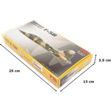 F-5b Freedom Fighter Maketi 1/72 – Yeşil-Kahverengi Çöl Kamuflajı / Türk Hava Kuvvetleri Pm 204