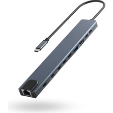 Büro Ev Ofis Cihazları Için USBC-10HUB Pd Çevirici