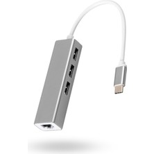 Büro Ev Ofis Cihazları Için Usb3.0-Usbc Ethernet Macpc Çevirici