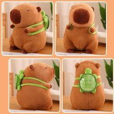 Berattoys 15 cm Peluş Kapibara Capybara Peluş Oyuncak Uyku Arkadaşı Hediyelik Peluş Oyuncak