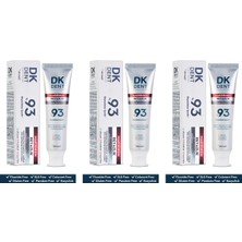 Dermokil Dk Dent %93 Diş Macunu Beyazlatma Etkisiyle 3×75 ml Vegan ve Gluten İçermez