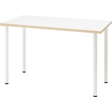 Çalışma Masası, Siyah-Beyaz, 120X60 cm