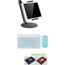 iPad 10.nesil 10.9'' 2022 Uyumlu Stand Ayarlanabilir Klavye Mouse Set