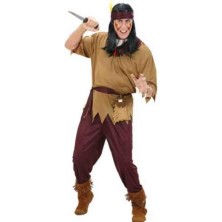Yetişkin Erkek Kızılderili Kostüm