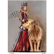 Diamond Pirinç Dekopaj Kağıdı - 1435