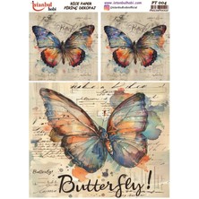 Pirinç Dekopaj Kağıdı 30X42CM PT-004