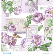 Diamond Pirinç Dekopaj Kağıdı - 058 - 30X30