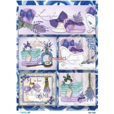 Diamond Pirinç Dekopaj Kağıdı - 1018