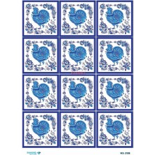 Diamond Pirinç Dekopaj Kağıdı - 2108