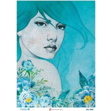 Diamond Pirinç Dekopaj Kağıdı - 3355