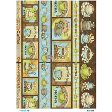 Diamond Pirinç Dekopaj Kağıdı - 1078