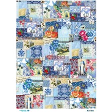 Diamond Pirinç Dekopaj Kağıdı - 1315