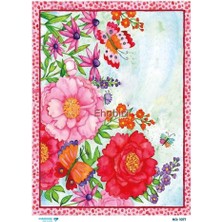 Diamond Pirinç Dekopaj Kağıdı - 1077