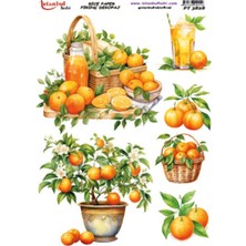 Pirinç Dekopaj Kağıdı 30X42CM PT-3828