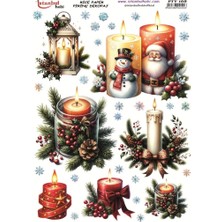 Pirinç Dekopaj Kağıdı 30X42CM PTY-168