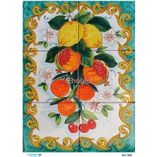 Diamond Pirinç Dekopaj Kağıdı - 1388