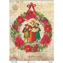 Diamond Pirinç Dekopaj Kağıdı - 3611