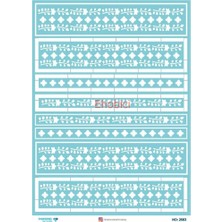 Diamond Pirinç Dekopaj Kağıdı - 2583