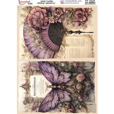 Pirinç Dekopaj Kağıdı 30X42CM PT-1848