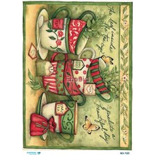 Diamond Pirinç Dekopaj Kağıdı - 1123