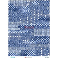 Diamond Pirinç Dekopaj Kağıdı - 2740