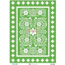 Diamond Pirinç Dekopaj Kağıdı - 2552