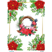 Diamond Pirinç Dekopaj Kağıdı - 1394