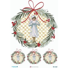 Diamond Pirinç Dekopaj Kağıdı - 3627