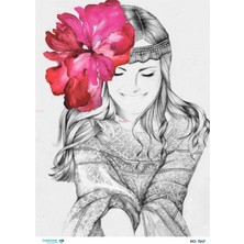 Ehobici Diamond Pirinç Dekopaj Kağıdı - 1547