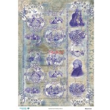 Ehobici Diamond Pirinç Dekopaj Kağıdı - 5153