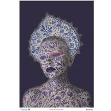 Diamond Pirinç Dekopaj Kağıdı - 5156