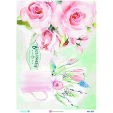 Diamond Pirinç Dekopaj Kağıdı - 3327