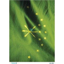 Diamond Pirinç Dekopaj Kağıdı - 3090