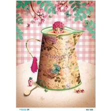 Diamond Pirinç Dekopaj Kağıdı - 1239