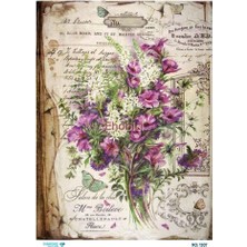 Diamond Pirinç Dekopaj Kağıdı - 1307