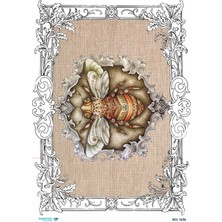 Ehobici Diamond Pirinç Dekopaj Kağıdı - 1496