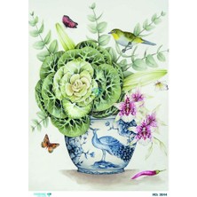 Ehobici Diamond Pirinç Dekopaj Kağıdı - 3044