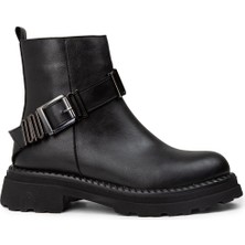 Deery Kadın Siyah Toka Detaylı Bot - K5720ZSYHC01