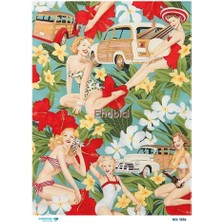 Ehobici Diamond Pirinç Dekopaj Kağıdı - 1256