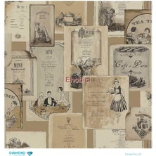 Ehobici Diamond Pirinç Dekopaj Kağıdı - 069 - 30X30