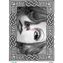 Diamond Pirinç Dekopaj Kağıdı - 1565