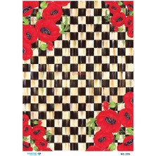 Diamond Pirinç Dekopaj Kağıdı - 2174