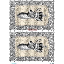 Ehobici Diamond Pirinç Dekopaj Kağıdı - 1562