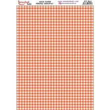 Ehobici Pirinç Dekopaj Kağıdı 30X42CM PT-851 Damalı