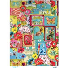 Ehobici Diamond Pirinç Dekopaj Kağıdı - 1267